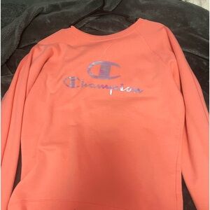 Pink champion crew neck